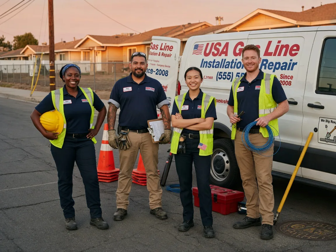 Gas Line Installation company in Glenrock, WY